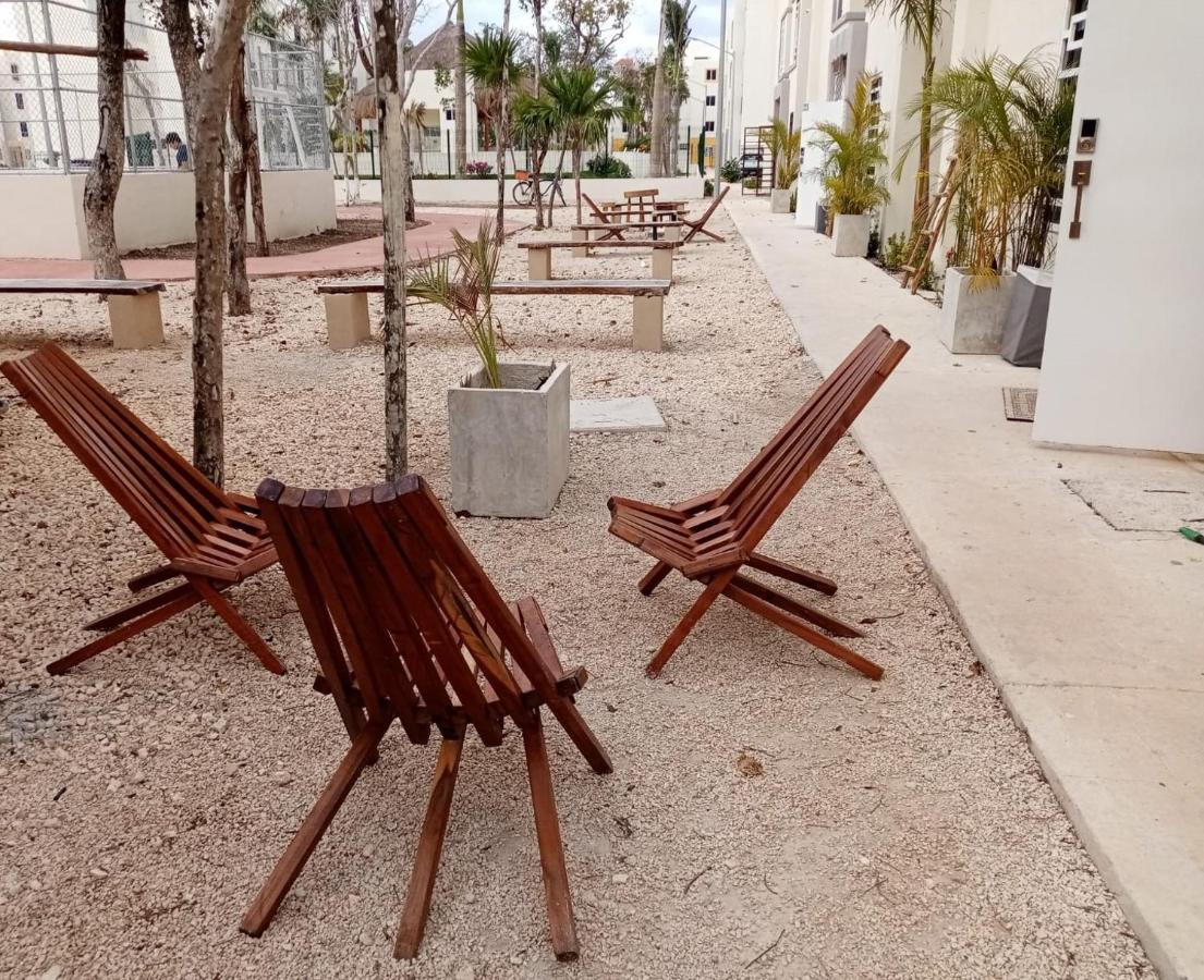 Ferienwohnung Alojamiento Casa En Tulum Exterior foto