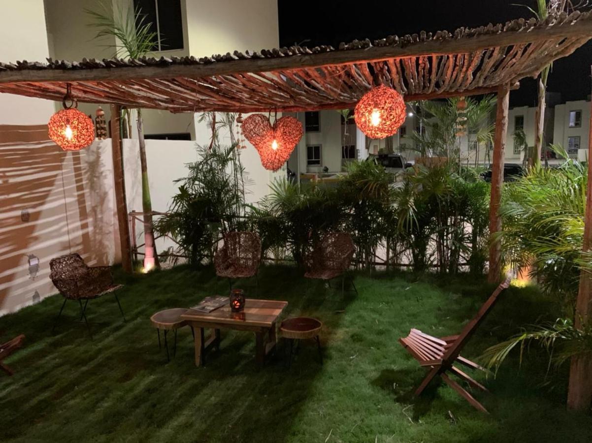 Ferienwohnung Alojamiento Casa En Tulum Exterior foto