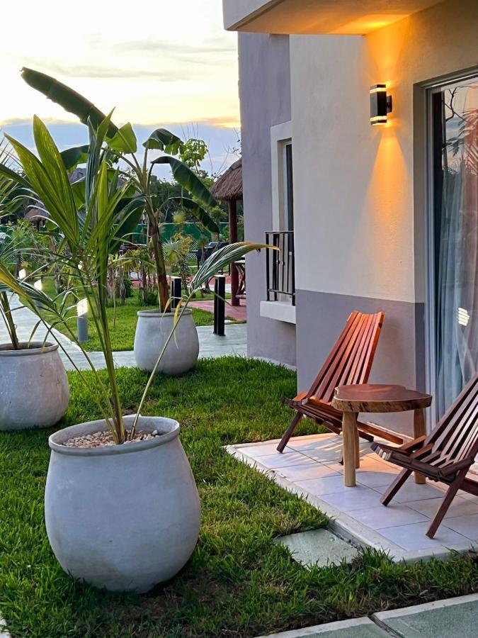 Ferienwohnung Alojamiento Casa En Tulum Exterior foto